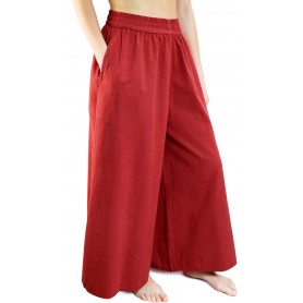 Pantaloni Nepal Larghi - Rosso Aragosta