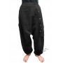 Pantaloni Krishna neri unisex