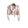 Gilet in cotone e raso