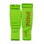 Paratibia Muay Thai A Calza Cotone Verde Acido