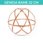 Genesa Crystal in rame 32 cm di diametro