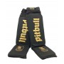 Paratibia Muay Thai A Calza in Cotone colore  Nero