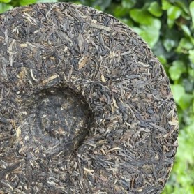 Tè Puer Sheng (crudo) Bulang Treasure 2020 Torta 357g - 357g