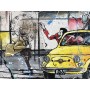 Quadro Juta Lupin Team 500 Orizzontale - realizzato a mano