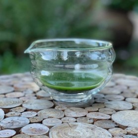 Tazza Cha Hai Katakuchi per Matcha in vetro 500ml