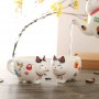 Set da Tè stile Giapponese con Gatto Fortunato - Maneki Neko