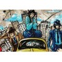 Quadro Juta Sempre Insieme Lupin & Co. -realizzato a mano