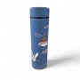 Thermos in stile giapponese con Aironi e Onda Okusai