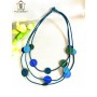 COLLANA SOT LUNA BLU VERDE