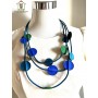 COLLANA SOT LUNA BLU VERDE