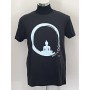 T-shirt Buddha 100% Cotone nero - Unisex