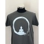 T-shirt Buddha 100% Cotone kaki - Unisex