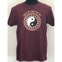 T-shirt Yin-Yang 100% Cotone bordeaux- Unisex