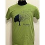 T-shirt Fly Away 100% Cotone verde chiaro - Unisex