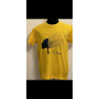 T-shirt Fly Away 100% Cotone giallo - Unisex