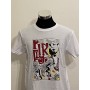 T-shirt PinkF 100% Cotone bianco - Unisex