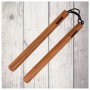 Nunchaku Rotondi in Legno con Corda Arti Marziali Kung Fu