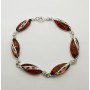 BRACCIALE AMBRA OVALE STRASS