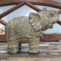 STATUA ELEFANTE IN PIETRA  - altezza 19 cm