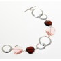 BRACCIALE CERCHI ROSA