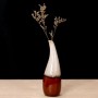 Vaso per fiori e piante idroponiche  in Ceramica  a forma d'onda  stile Nordic - apertura molto stretta