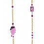 Collana Kimono Plexi Fucsia