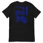 T-shirt Unisex Neon-Blue Chinese Dragon