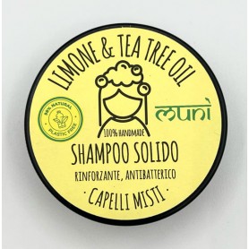 Shampoo Solido - Limone & Tea Tree Oil