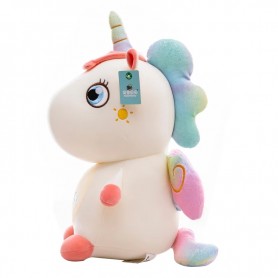 Peluche Unicorno seduto in varie dimensioni e colori (25-60cm)