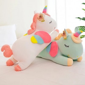 Peluche Unicorno in varie dimensioni e colori (30-100cm)