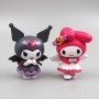 Set da 3 Figure Hello Kitty con costume da giullare - con My Melody, Kuromi, Pochacco