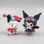 Set da 3 Figure Hello Kitty con costume da giullare - con My Melody, Kuromi, Pochacco