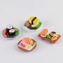 SET da 4 Pezzi Figure Mignon - piatti di SUSHI - Gashapon (1.7x4.8cm)