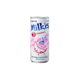 Lotte Milkis Fragola 250Ml