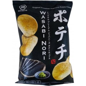 Koikeya Patatine Giapponese Alghe Nori E Wasabi 100G