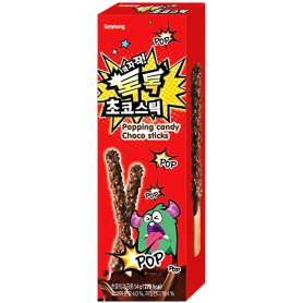 Sunyoung bastoncini con popping candy e cioccolato 54g