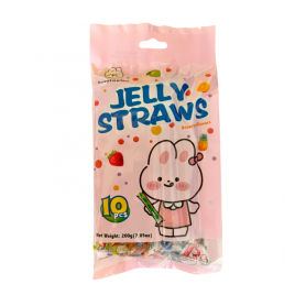 Jelly straws gelatine alla frutta mista 10pz/200g