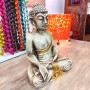 STATUA DEL BUDDHA IN MEDITAZIONE - altezza 26 cm