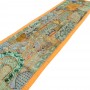 ARAZZO INDIANO TRADIZIONALE GIALLO - 180 x 45 cm