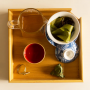Zongzi Tè Rosso Cinese Qimen avvolto nel bambù - confezione da 2 (16gr)
