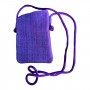 BORSA TRACOLLA DIAMANTE  COLORE VIOLA