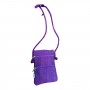 BORSA TRACOLLA DIAMANTE  COLORE VIOLA