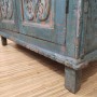 CREDENZA INDIANA BLU VINTAGE INTAGLIATA