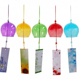 Furin – Campane a vento per spiriti in stile Giapponese – Colore senza disegno sfumato