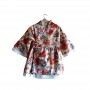 Hanfu con pattern floreale 3-7 Anni