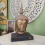 TESTA DEL BUDDHA ORO - altezza 50 cm