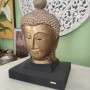 TESTA DEL BUDDHA ORO - altezza 50 cm