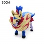 Peluche Pokémon Solgaleo, Lycanroc, Ninetales, Zacian, Zamazenta (25/30cm)