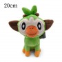 Peluche Pokémon da 20/25cm con Zeraora, Grookey, Tinkaton,  Exeggutor Litten, Greninja e altri