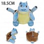 Peluche Pokémon circa 25cm con Shinx, Sprigatito, Squirtle, Dracovish, Blastoise, Litten, Horsea